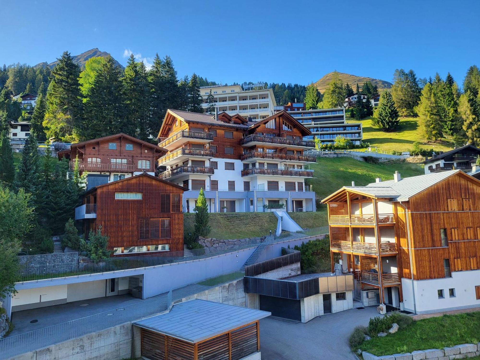 Parsenn Peaks Panorama